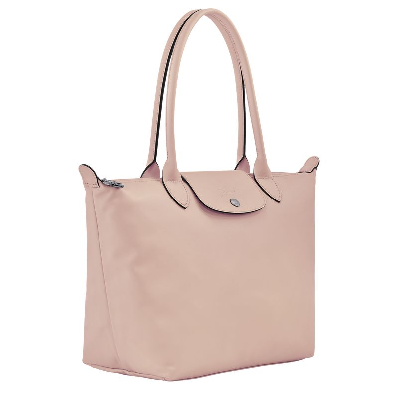 Bolsa De Hombro long champ Le Pliage Xtra M Tote Leather Mujer Nude | COXY7561