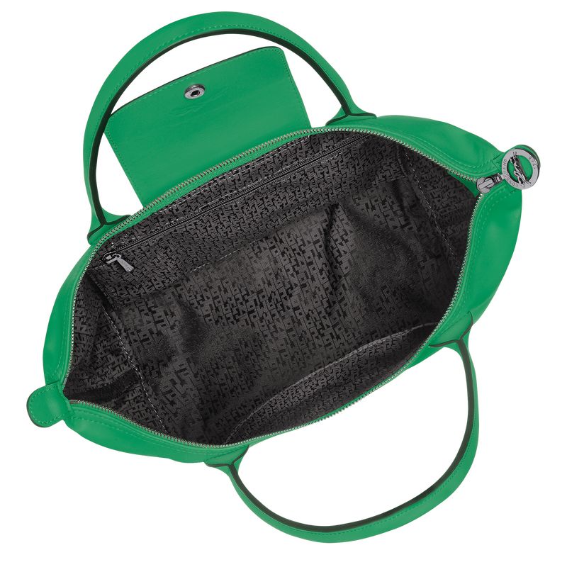 Bolsa De Hombro long champ Le Pliage Xtra M Tote Leather Mujer Verde | COVR7563