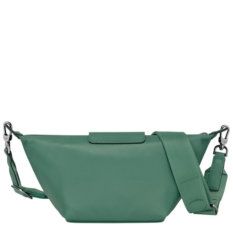 Bolsa De Hombro long champ Le Pliage Xtra XS Crossbody Leather Mujer Sage | CONW7568