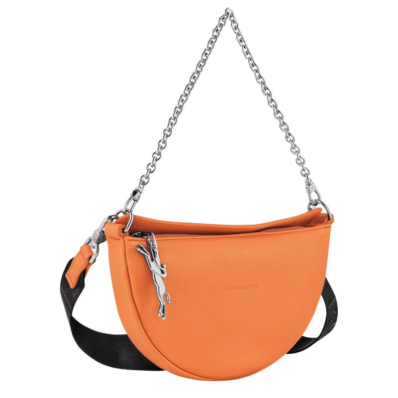 Bolsa De Hombro long champ Smile S Crossbody Leather Mujer Naranjas | COTC7536