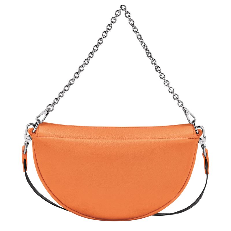 Bolsa De Hombro long champ Smile S Crossbody Leather Mujer Naranjas | COTC7536