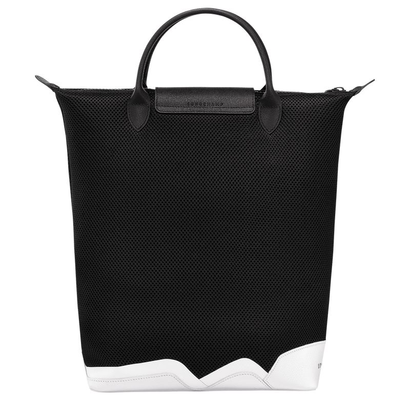 Bolsa de Mano long champ Le Pliage Collection M Tote Canvas Mujer Negras | COMQ7150