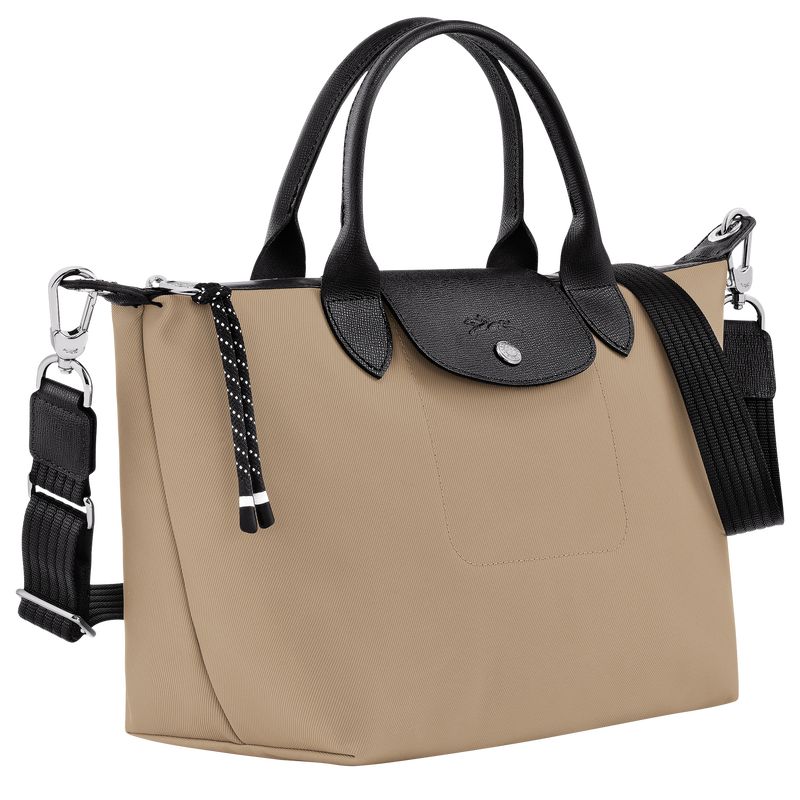 Bolsa de Mano long champ Le Pliage Energy S Recycled canvas Mujer Clay | COWN7178