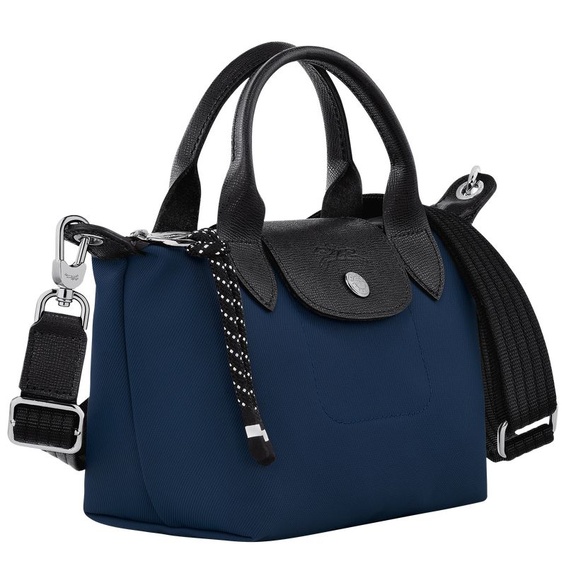 Bolsa de Mano long champ Le Pliage Energy XS Recycled canvas Mujer Azul Marino | COIL7184