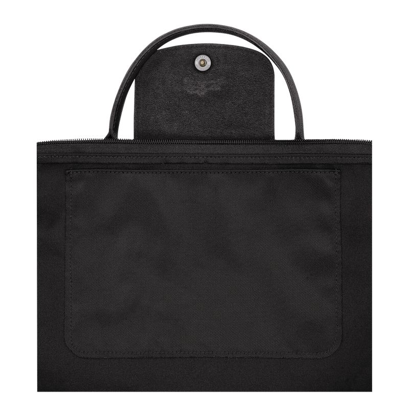 Bolsa de Mano long champ Le Pliage Energy S Recycled canvas Hombre Negras | COMQ8918