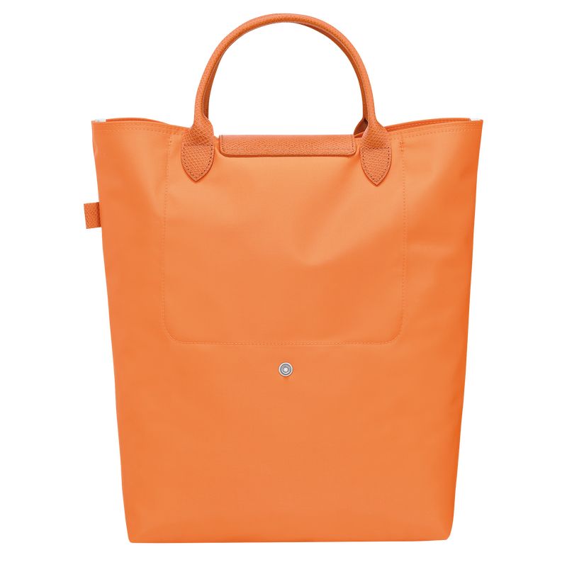 Bolsa de Mano long champ Le Pliage Green M Tote Canvas Hombre Naranjas | COSG8904