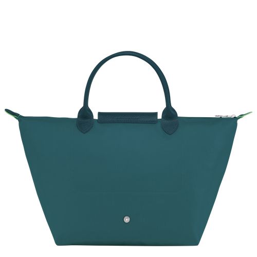 Bolsa de Mano long champ Le Pliage Green M Recycled canvas Mujer Verde Menta | COAH7343