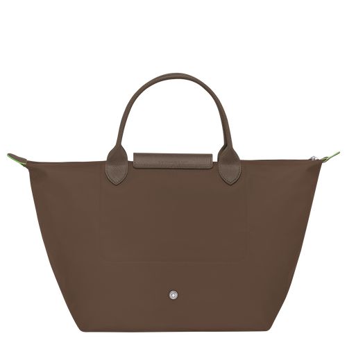 Bolsa de Mano long champ Le Pliage Green M Recycled canvas Mujer Terra | COFD7346