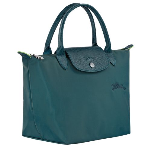 Bolsa de Mano long champ Le Pliage Green S Recycled canvas Mujer Verde Menta | COLI7351