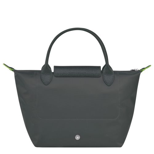 Bolsa de Mano long champ Le Pliage Green S Recycled canvas Mujer Graphite | COZU7352