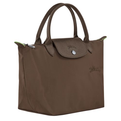 Bolsa de Mano long champ Le Pliage Green S Recycled canvas Mujer Terra | COCT7354