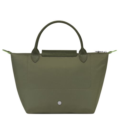 Bolsa de Mano long champ Le Pliage Green S Recycled canvas Mujer Forest | COBE7356