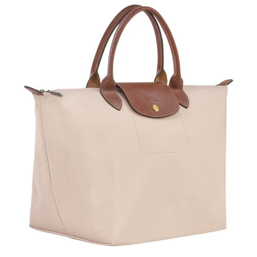 Bolsa de Mano long champ Le Pliage Original M Recycled canvas Mujer Paper | COQM7332