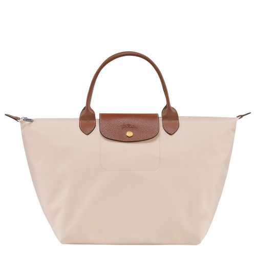 Bolsa de Mano long champ Le Pliage Original M Recycled canvas Mujer Paper | COQM7332