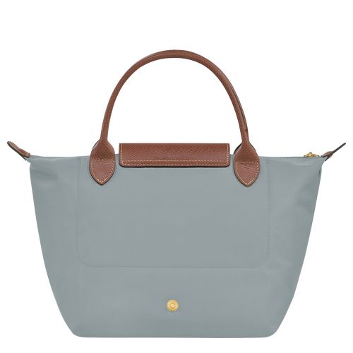 Bolsa de Mano long champ Le Pliage Original S Recycled canvas Mujer Steel | COUZ7339