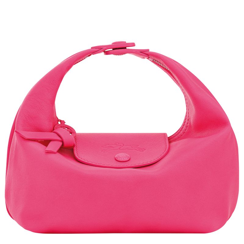 Bolsa de Mano long champ Le Pliage Xtra XS Leather Hombre Rosas | CORV8948