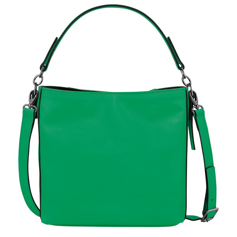 Bolsas Hombro long champ 3D S Leather Mujer Verde | CORV7433