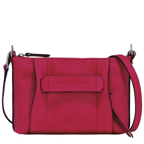 Bolsas Hombro long champ 3D S Leather Mujer Magenta | COTC7493