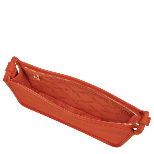 Bolsas Hombro long champ Le FoulonnÉ M Leather Mujer Paprika | COJP7472