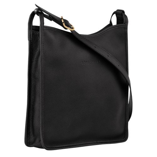 Bolsas Hombro long champ Le FoulonnÉ M Leather Mujer Negras | CODF7476