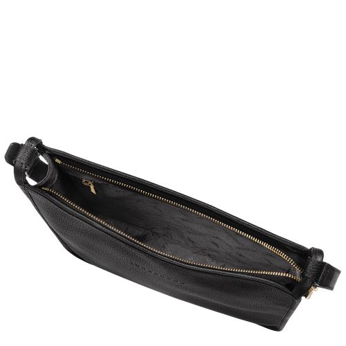 Bolsas Hombro long champ Le FoulonnÉ M Leather Mujer Negras | CODF7476