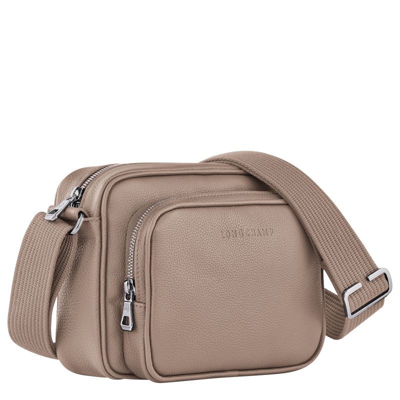 Bolsas Hombro long champ Le FoulonnÉ S Camera Leather Hombre Turtledove | COBE8817