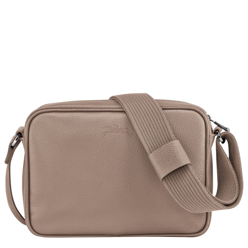 Bolsas Hombro long champ Le FoulonnÉ S Camera Leather Hombre Turtledove | COBE8817