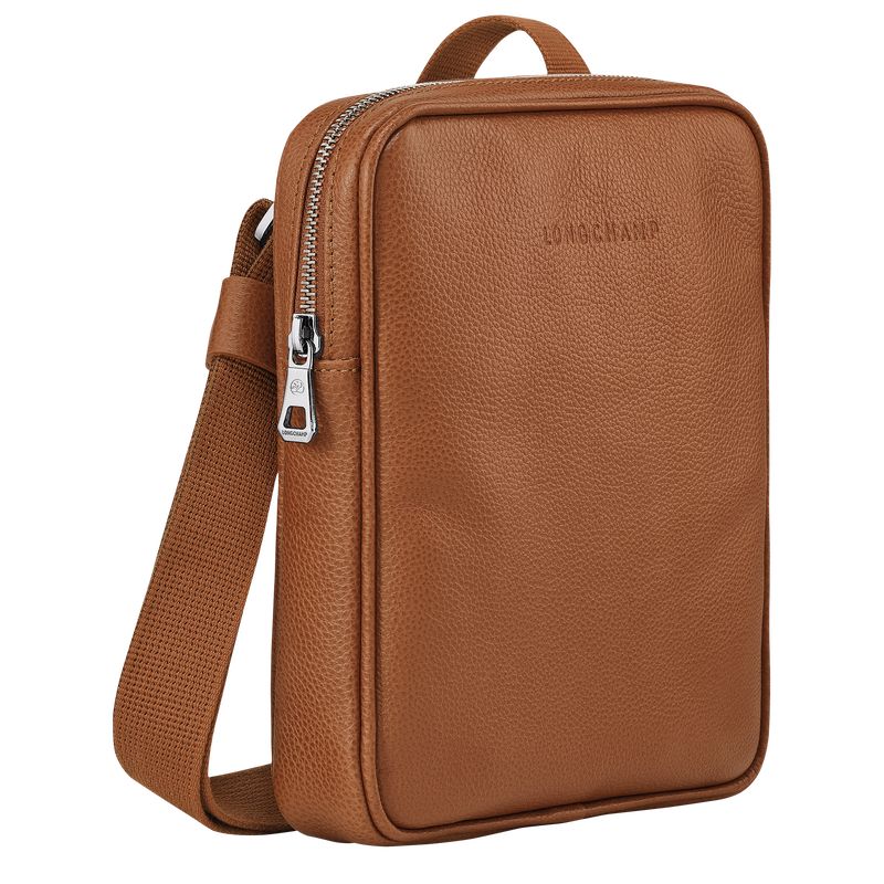 Bolsas Hombro long champ Le FoulonnÉ XS Leather Hombre Caramel | COBE8812