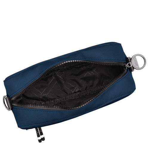 Bolsas Hombro long champ Le Pliage Energy S Camera Recycled canvas Mujer Azul Marino | COMQ7462