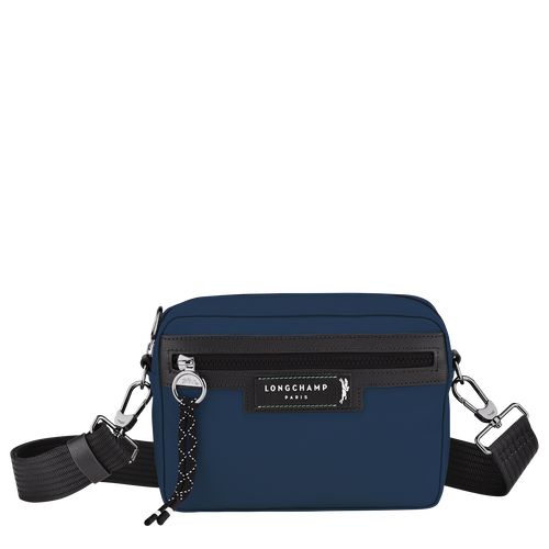 Bolsas Hombro long champ Le Pliage Energy S Camera Recycled canvas Mujer Azul Marino | COMQ7462