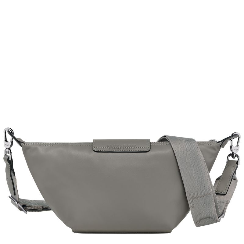 Bolsas Hombro long champ Le Pliage Xtra XS Leather Mujer Turtledove | COVR7414