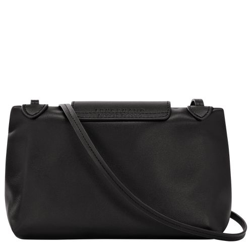 Bolsas Hombro long champ Le Pliage Xtra XS Leather Mujer Negras | CONW7464