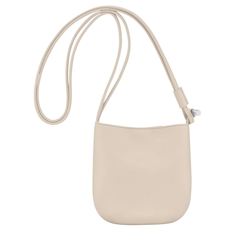 Bolsas Hombro long champ Le Roseau S Leather Mujer Paper | COEB7439