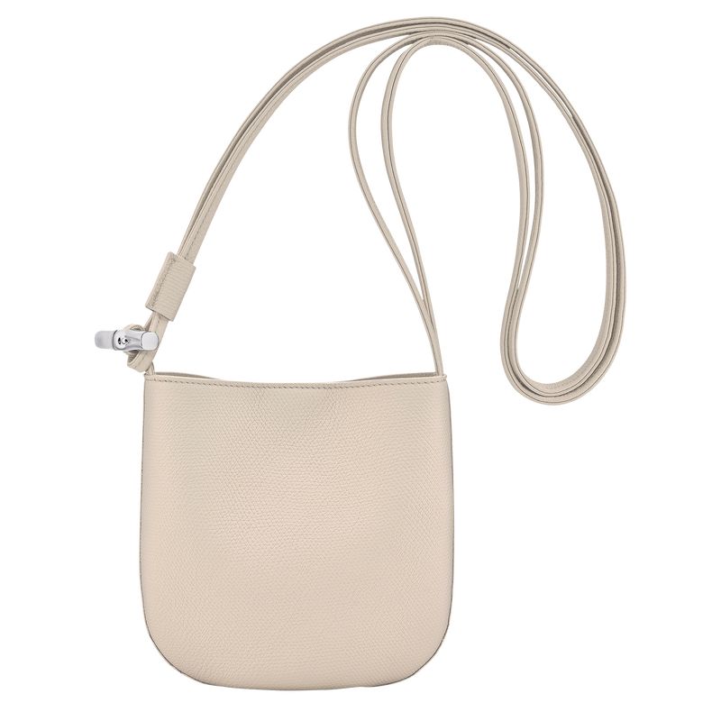 Bolsas Hombro long champ Le Roseau S Leather Mujer Paper | COEB7439