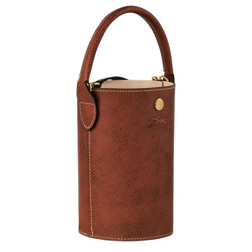 Bolsas Hombro long champ Épure XS Leather Mujer Marrones | COEB7491