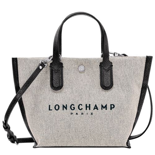 Bolsas Mini long champ Essential XS Handbag Canvas Mujer Ecru | COKO7142