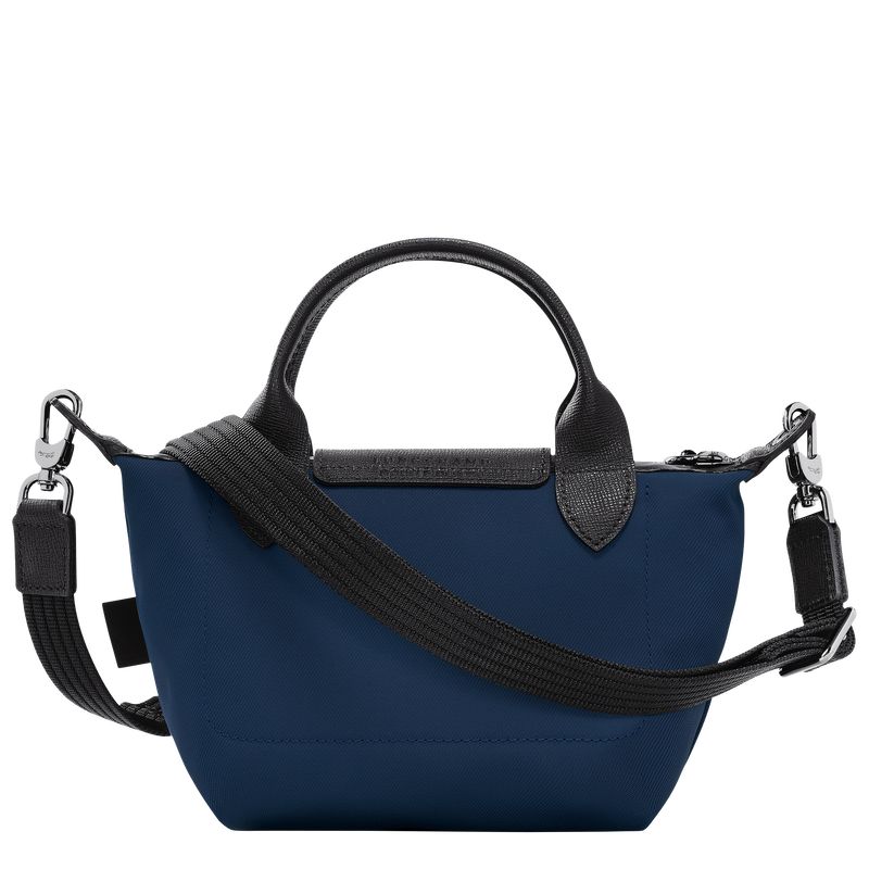 Bolsas Mini long champ Le Pliage Energy XS Handbag Recycled canvas Mujer Azul Marino | COFD7086