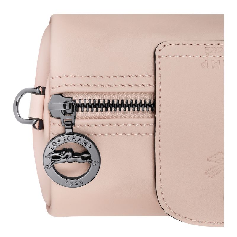 Bolsas Mini long champ Le Pliage Xtra XS Crossbody Leather Mujer Nude | COFD7111