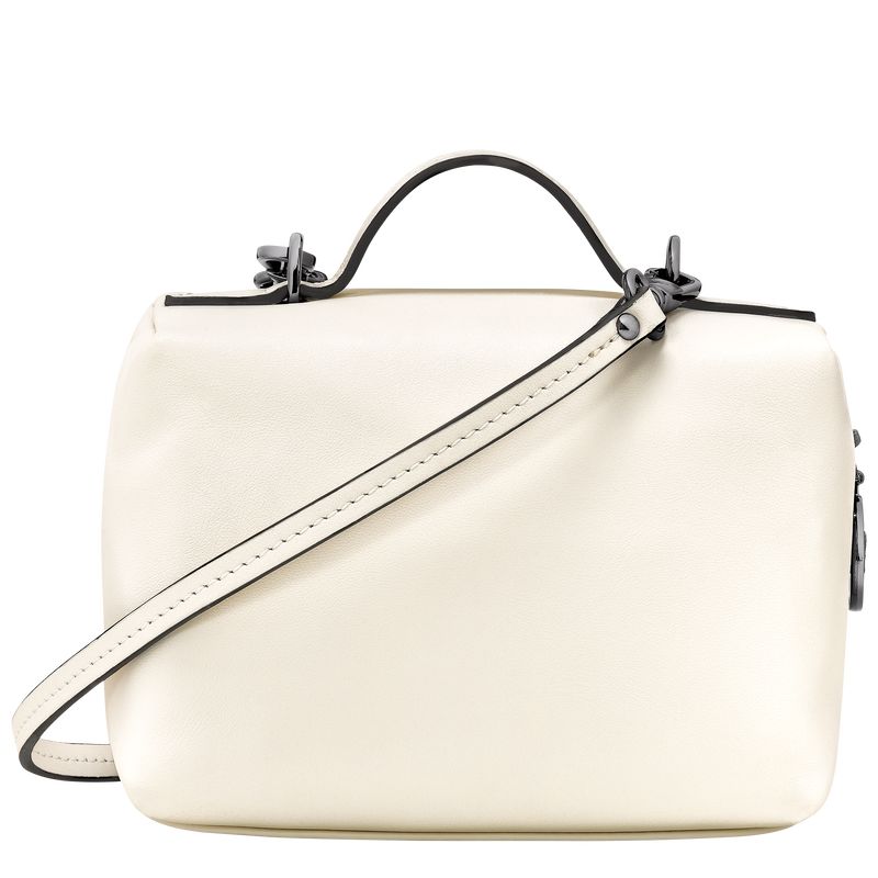 Bolsas Mini long champ Le Pliage Xtra XS Vanity Cuero Mujer Ecru | CONW7097