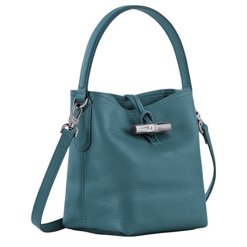 Bolsas Mini long champ Le Roseau Essential XS Bucket Leather Mujer Verde Menta | COOK7133