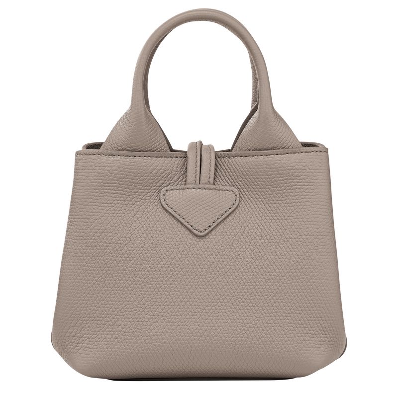 Bolsas Mini long champ Le Roseau XS Handbag Leather Mujer Clay | COIL7080