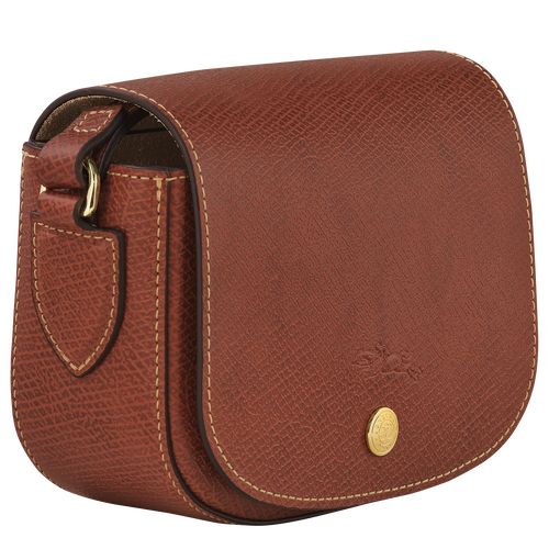 Bolsas Mini long champ Épure XS Crossbody Leather Mujer Marrones | COGS7139