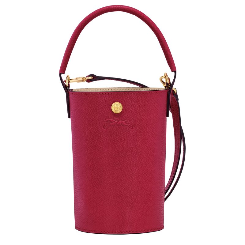 Bolsas Mini long champ Épure XS Crossbody Leather Mujer Magenta | COHA7057