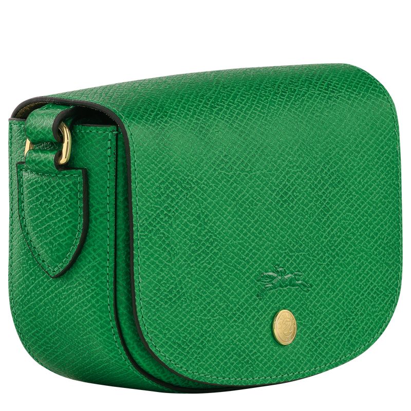 Bolsas Mini long champ Épure XS Crossbody Leather Mujer Verde | CODF7060