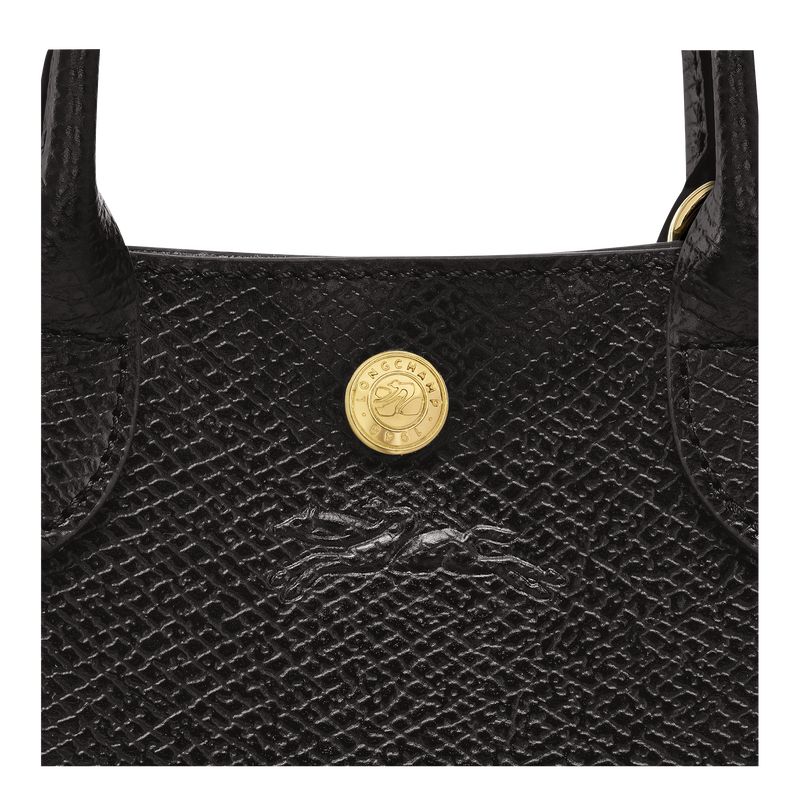 Bolsas Mini long champ Épure XS Tote Leather Mujer Negras | COPJ7063