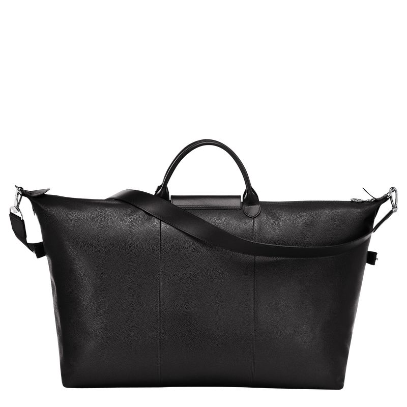 Bolsas de Viaje long champ Le FoulonnÉ S Leather Mujer Negras | CONW8088