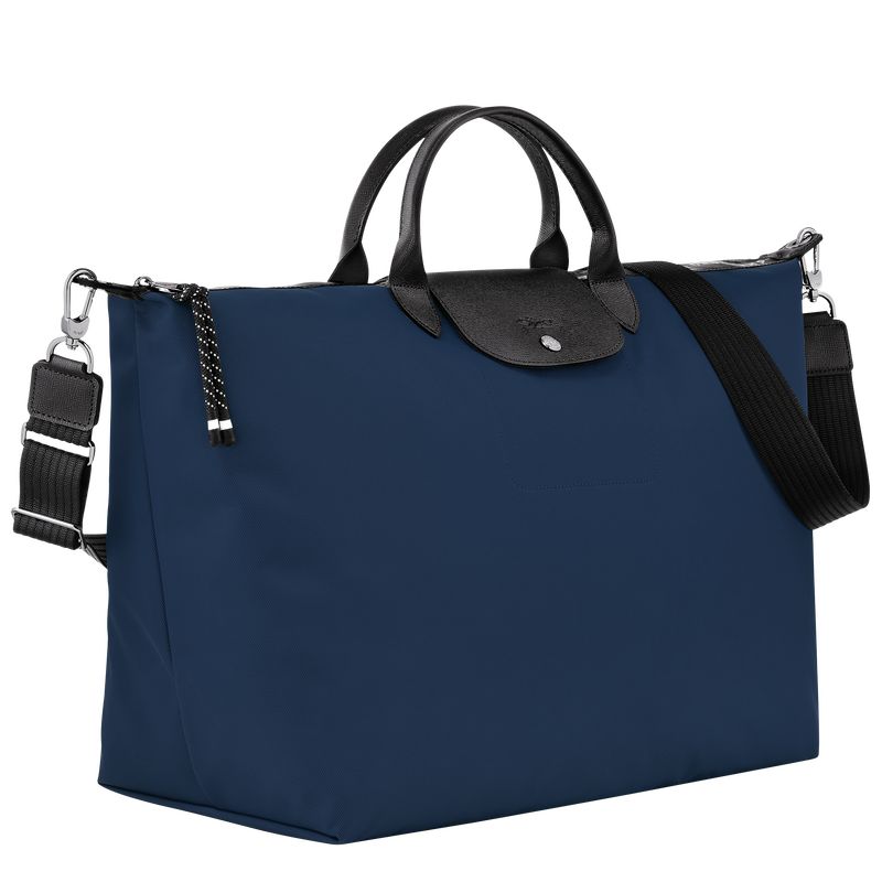 Bolsas de Viaje long champ Le Pliage Energy S Recycled canvas Mujer Azul Marino | COSG8072