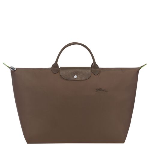 Bolsas de Viaje long champ Le Pliage Green S Recycled canvas Hombre Terra | COTC9209