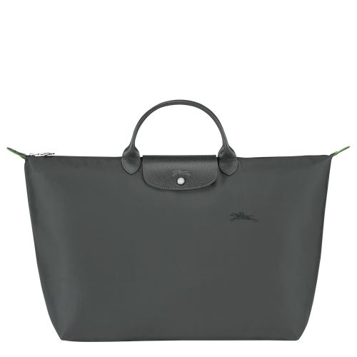 Bolsas de Viaje long champ Le Pliage Green S Recycled canvas Hombre Graphite | COUZ9211