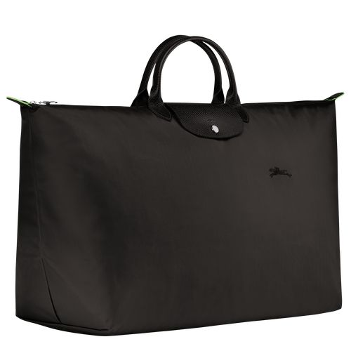 Bolsas de Viaje long champ Le Pliage Green M Recycled canvas Hombre Negras | COOK9213